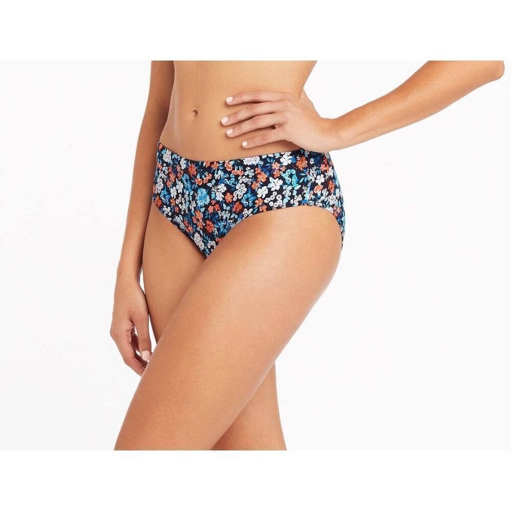Sea Level Marguerite Mid Bikini Pant Size US 4 (H13) - Picture 2 of 7